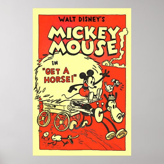 Poster de dessin vintage (Devant)