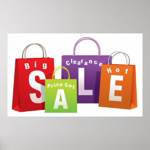 POSTER DE DÉTAIL DES SALLES DE COMMERCE