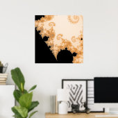 Poster de détails d'or sans fin (Bureau à domicile)