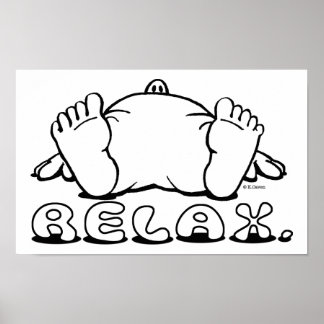 Poster de détente