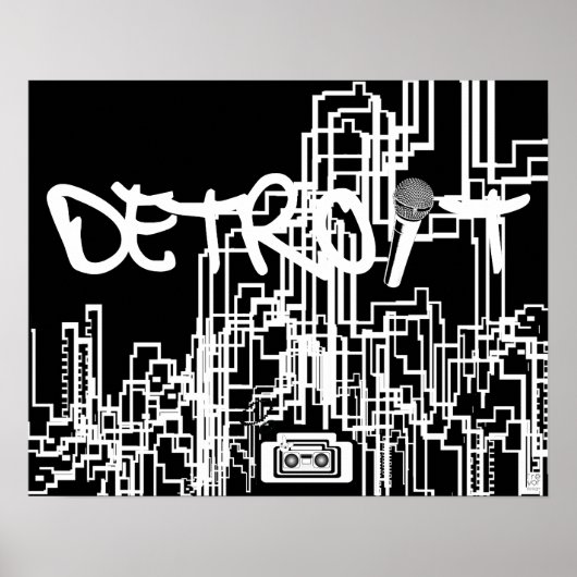 Poster de Detroit Speaks (Devant)