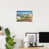 Poster de deux chevaux arabes (Bureau à domicile)