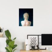 Poster de deux colombes (Bureau à domicile)