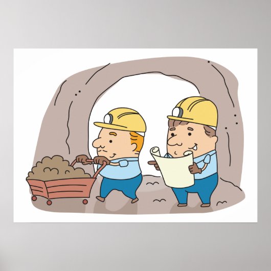 Poster de deux mineurs (Devant)