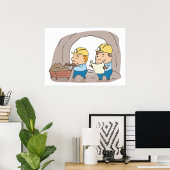 Poster de deux mineurs