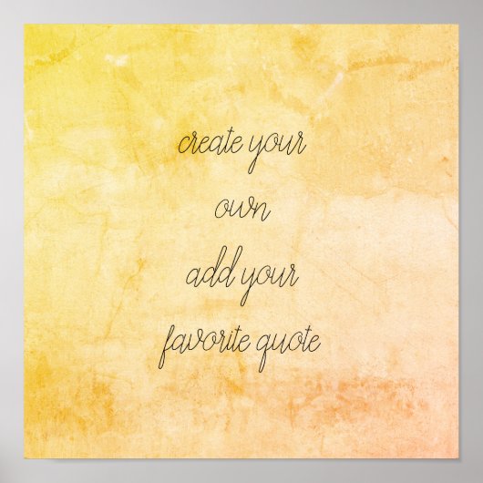 poster de devis ajouter votre propre typographie d (Devant)