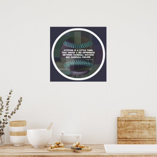 Poster de devis de baseball 010 (Cuisine)