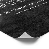 poster de devis de motivation aller le mille suppl (Coin)