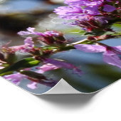 Poster de devis Fleur sauvage violet (Coin)