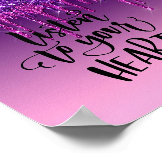 Poster de devis inspirationnel de la Parties scint (Coin)