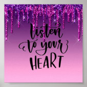 Poster de devis inspirationnel de la Parties scint (Devant)