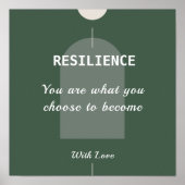 Poster de devis motivant (Devant)