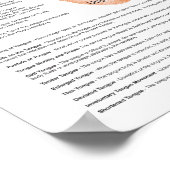 Poster de diagnostic de la langue chinoise de l'ac (Coin)