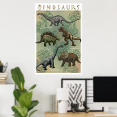 Poster de Dinosaur (Bureau à domicile)