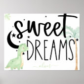 Poster de Dinosaure de Sweet Dreams (Devant)