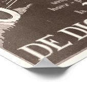 Poster De Dion Bouton Vintage Ad (Coin)