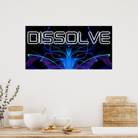 Poster de dissolution 2 (Cuisine)