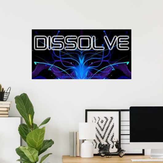 Poster de dissolution 2 (Bureau à domicile)