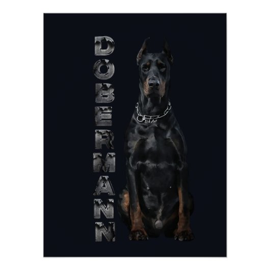 Poster de Doberman Pinscher (Devant)