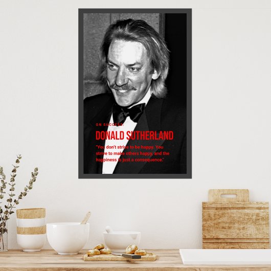 Poster de Donald Sutherland (Cuisine)