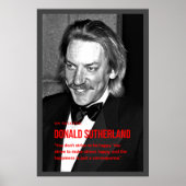 Poster de Donald Sutherland (Devant)