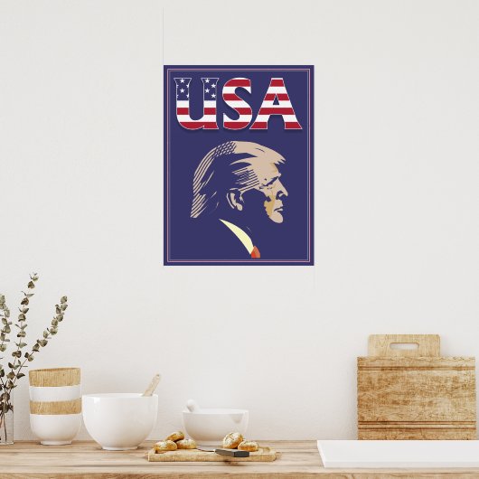 Poster de Donald Trump (Cuisine)