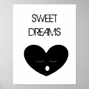 Poster de Dormir Coeur Sweet Dreams