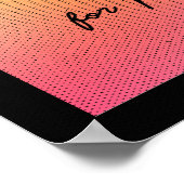 Poster de double conviction pour une pensée positi (Coin)