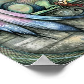 Poster de dragon de fée de protection par Molly Ha (Coin)