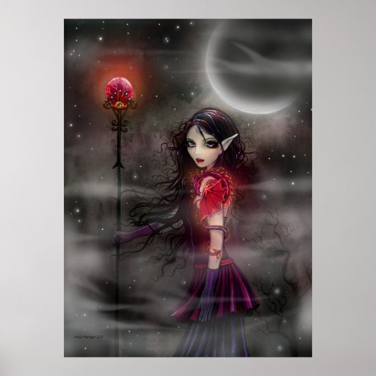 Poster de dragon Imaginaire de pierre de foudre (Devant)