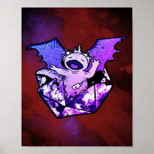 Poster de Draxolotyl Hatchling