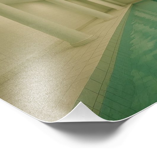 Poster de Dreamcore de piscine intérieure - Surrea (Coin)