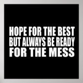 Poster de drôles sarcastiques (Devant)