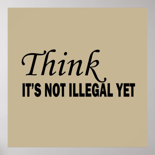 Poster de drôles sarcastiques (Devant)