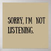 Poster de drôles sarcastiques (Devant)