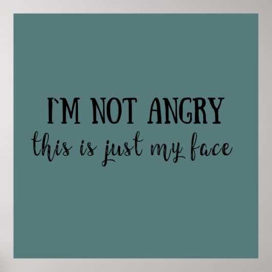 Poster de drôles sarcastiques (Devant)