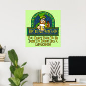 Poster de Drunk Leprechaun (Bureau à domicile)