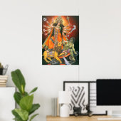 Poster de Durga Mahisasuramardini (Bureau à domicile)