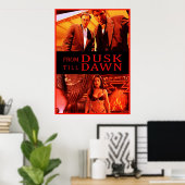 Poster De Dusk Jusqu'À Dawn Alternative (Bureau à domicile)