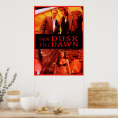 Poster De Dusk Jusqu'À Dawn Alternative (Cuisine)