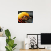 Poster de faisan d'or (Bureau à domicile)