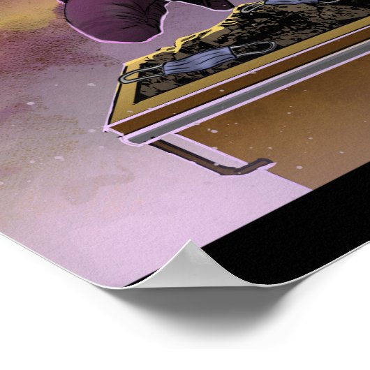 Poster de Fauci et Biden Bin (Coin)