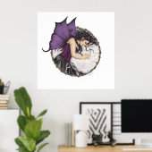 Poster de fée du sommeil hivernal (Bureau à domicile)