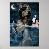 Poster de femme insulaire (Devant)