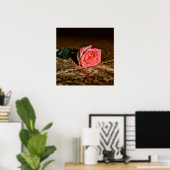 Poster de fermeture rose (Bureau à domicile)