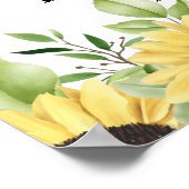 Poster de Fête des mariées de bienvenue (Coin)