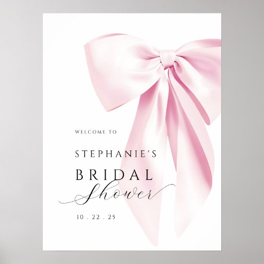 Poster de Fête des mariées de Bow rose (Devant)