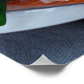 Poster de fête saumon (Coin)