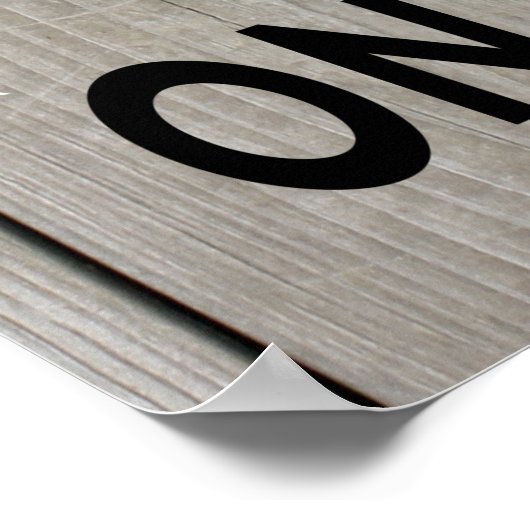 Poster de Fêtes Champagne Rustique (Coin)