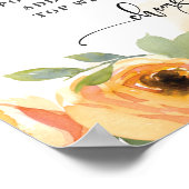 Poster de Fêtes des mariées de citrons et de mimos (Coin)